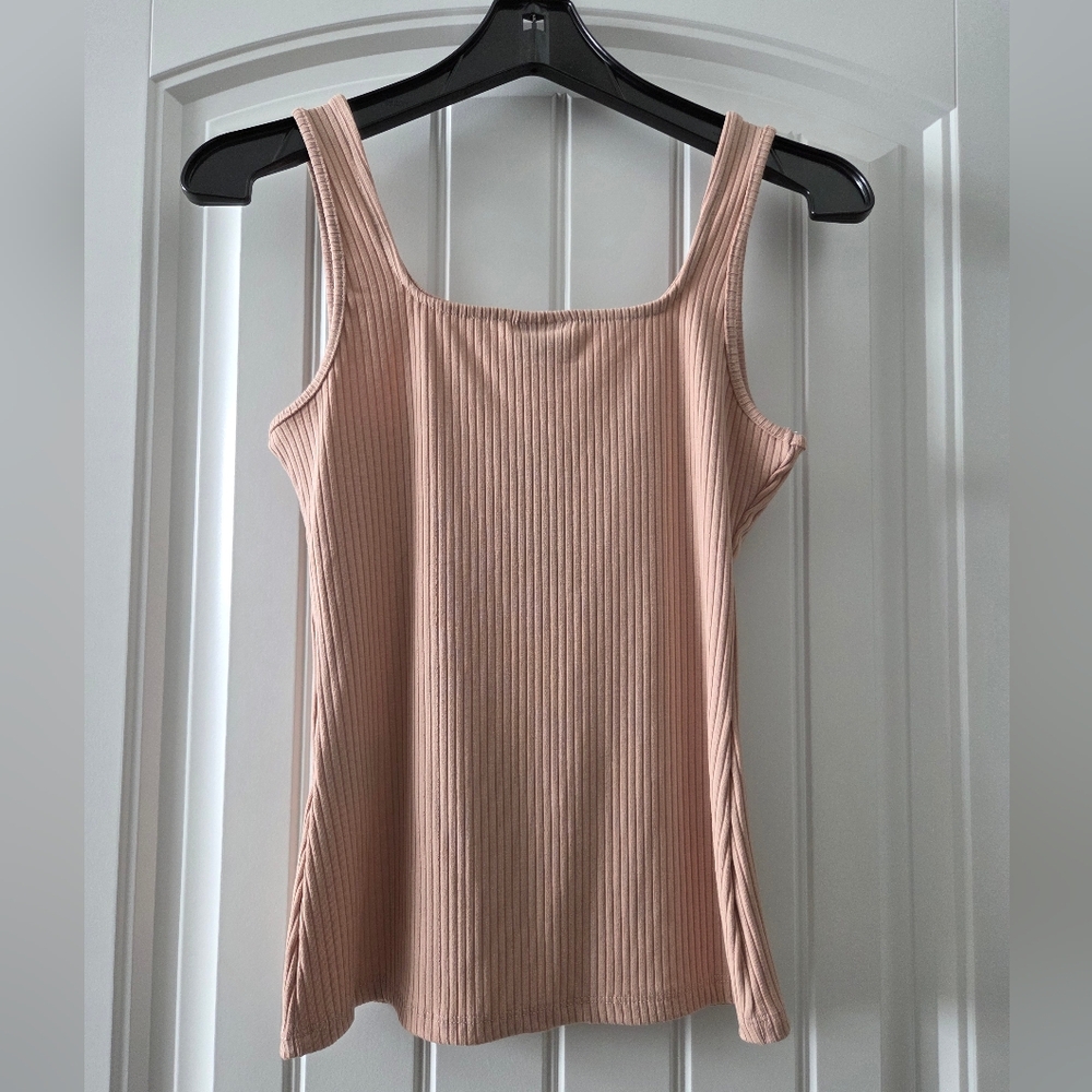 INC Ribbed Tank Top - Picture 4 of 7